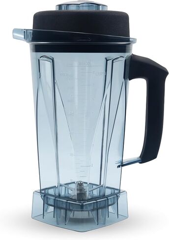 BLENDER Pitcher 48oz ، استبدال Vitamix 5000 5200 6300 6500 7500 E310 E320 PRO 200 500 750 VM0101 VM0197 ، متوافق مع سلسلة C/G-Serian Explorian Commercial Ropel in Kuwait