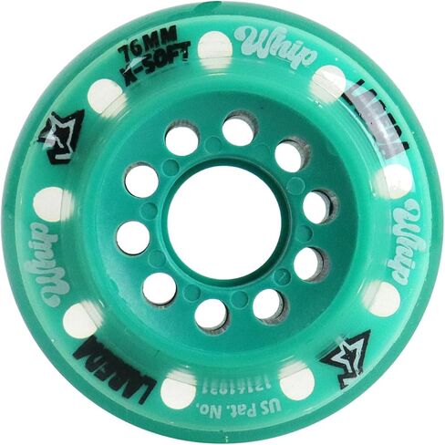 Labeda Whips Roller Hockey Wheel - Pink - عجلة واحدة - X -Soft - اختر حجم الحجم - فواصل غير متضمنة in Kuwait