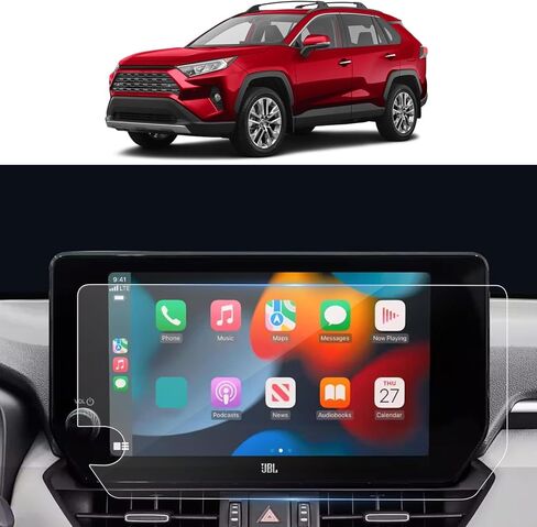 4PCS Car Screen Protector for 2023 2024 2025 Kia Sportage (EX/SX/SX-Prestige/X-Line) Accessories Navigation& Dashboard Nano Touchscreen Protector Film HD Clear Bubble Free 12.3'' in Saudi Arabia