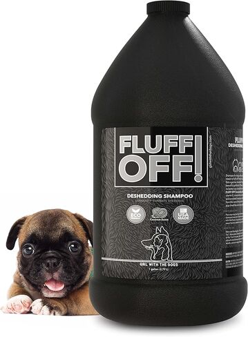 Fluff Off! by Girl with The Dogs Natural Deshedding Dog & Cat Shampoo 8Wks+ in Saudi Arabia