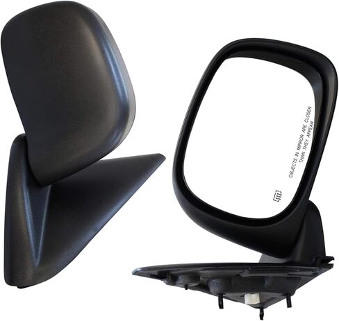 PZ Driver Side Door Mirror Compatible with 2002-2008 DODGE RAM 1500,2003-2009 Dodge Ram 2500 3500 Manual folding, Black in Kuwait