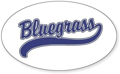 Cafepress Bluegrass Oval Sticker Oval Car Standser in Kuwait