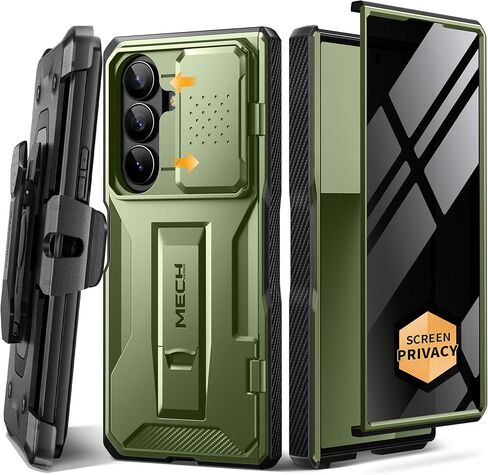 Tongate for Z Fold 7 Case with Privacy Screen Protector ، [غطاء ومكانة للكاميرا المدمجة] in Kuwait