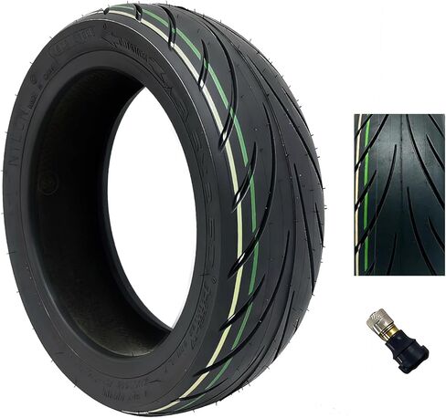 9.5x2.50 Tubeless Scooter Tire, Electric Scooter Off-Road Tires Rear Front Replacement Tyre, 9.5 Inch Sport Scooters wheels Accessories, Self-Repair, Non-Slip, Shockproof in Saudi Arabia