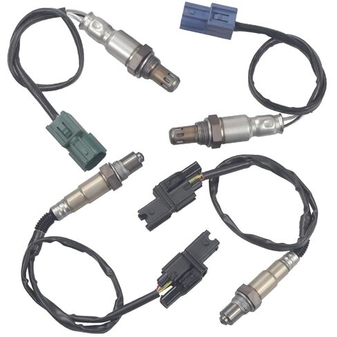 مستشعر الأكسجين O2 234-5068 234-4575 متوافق مع 2012-2018 Ford Focus 2.0L 2013-2014 Ford Fusion 1.6L 2PCS المنبع والمصب 2345068 2344575 in Kuwait