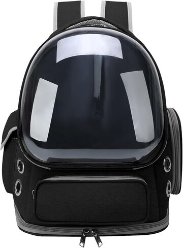 Cat Backpack Carrier for Cats and Small Dogs, Breathable Cat Bubble Backpack, Airline Approved Pet Travel Carrier for Hiking Camping & Outdoor(CamoGrey) in Saudi Arabia
