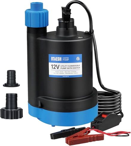 1/3 HP مضخة مياه غاطسة 2400GPH مضخة صغيرة الحارة بالحرارة الكهربائية مضخة نقل محمولة مضخة نظيفة للسباحة بركة الطابق السفلي بركة حديقة in Kuwait