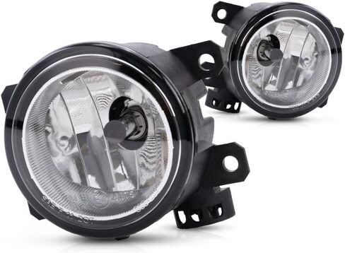KarParts360 For Jeep Renegade Fog Light Assembly 2015-2020 Pair Driver and Passenger Side DOT Certified For CH2592152 in Saudi Arabia