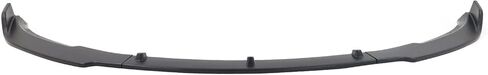 IKON MOTORSPORTS, Front Bumper Lip Compatible with 2017-2023 Tesla Model 3 Sedan 4-Door, IKON Style Carbon Fiber Print PP Front Lip Spoiler Wing, 2018 2019 2021 2022 in Saudi Arabia