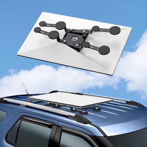 Starlink Gen 3 Magnetic Roof Mount, 20° Tilt Angle Adjustable & 60° Horizontal Rotation, 12 Magnetic Bases with 376lbs Suction Power Starlink Mounting Kit for Starlink Standard and Enterprise Dish in Kuwait