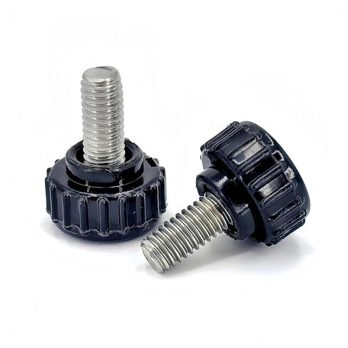 M4x14mm 304 الفولاذ المقاوم للصدأ من الفولاذ المقاوم المقاوم للصدأ المسمار المسمار كروسة على مقابض قبضة سود in Kuwait