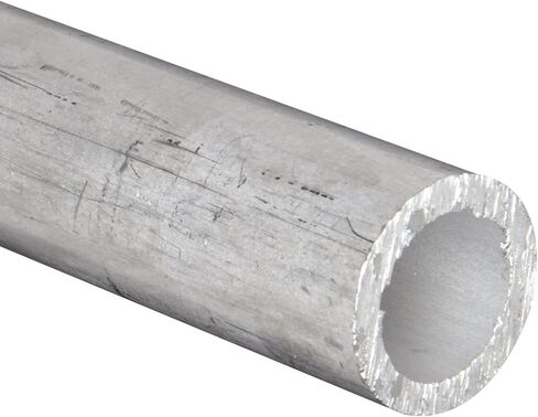 6061 أنابيب مستديرة الألومنيوم ، مقذوف ، ASTM B210 ، 2 "قطر خارجي ، 1.75" قطره ، طول 36 "، onlinemetals in Kuwait