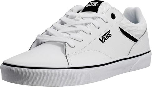 Vans Men's Seldan Shoe | Retro Tennis Inspired Sneakers for Fashion, Work & Everyday Wear, Mono Turtle Dove, 10.5 in Kuwait