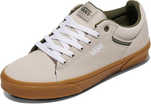 Vans Men's Seldan Shoe | Retro Tennis Inspired Sneakers for Fashion, Work & Everyday Wear, Mono Turtle Dove, 10.5 in Kuwait