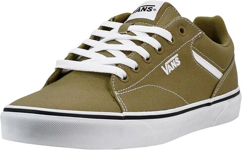 Vans Men's Seldan Shoe | Retro Tennis Inspired Sneakers for Fashion, Work & Everyday Wear, Mono Turtle Dove, 10.5 in Kuwait