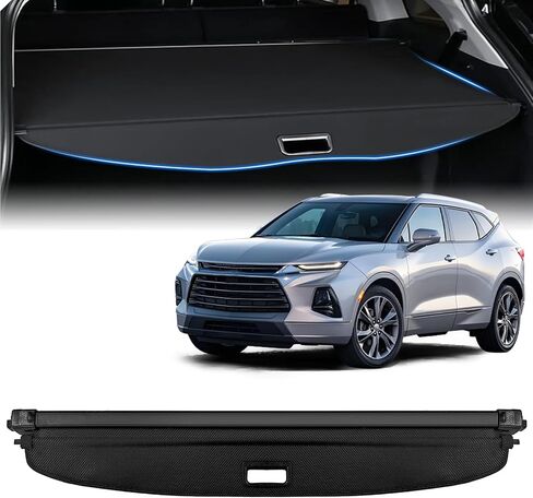 AUXKO Retractable Cargo Cover for Toyota 4Runner 2024-2010, Trunk Cargo Cover Luggage Security Shade Cover for 2024 2023 2022 4Runner Shielding Shade Anti-Peeping Luggage Privacy Screen, Carbon Fiber in Kuwait