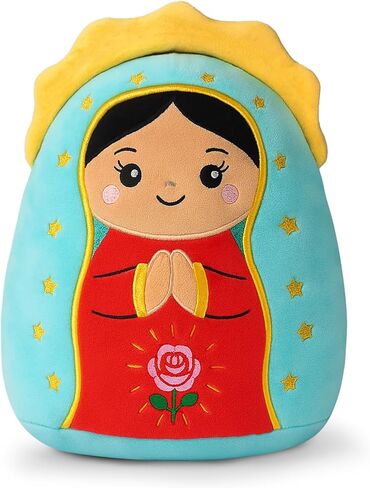 Tooth Little Fairy Pillow, Toothfairy Plush Doll with Wings Crown and Embroidered Pocket, 8 Inches Toothfairy Pillow Gift for Kids in Kuwait