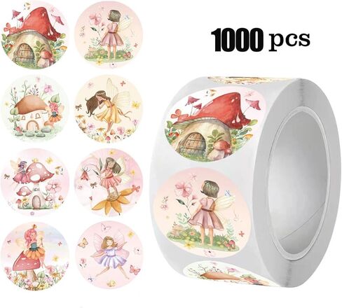 ملصقات عيد الميلاد، ملصقات شكرًا لك على شكل فراولة، مقاس 2.54 سم، 1000 قطعة، ملصقات تصميم التوت الوردي لتغليف الهدايا ومفضلات الحفلات. (عبوة من قطعتين) in Kuwait