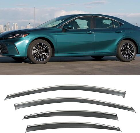 Rain Guards Window Visors Deflector for Mitsubishi Outlander 2022 2023 2024 2025 Side Window Wind Deflectors in Kuwait