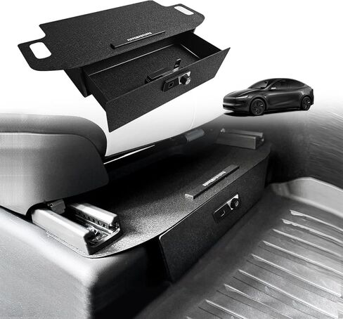 Under Seat Storage Box for 2019-2025 Chevy Silverado 1500&2500 3500HD(2020-2025) Accessories Crew Cab (No for Rear with Kicker Subwoofer) Detachable Custom Fit Rear Underseat Organizer in Kuwait