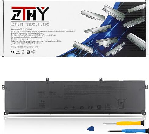 ZTHY MXV9V بطارية 60WH 4 خلايا بديل لـ Dell Latitude 5300 5310 7300 7400 ، Latitude 5300/5310 2-in-1 ، Inspiron 7300/7306 2-in-1 Black Series P96G P97G P99G P100G 5VC2M 829MX 0829MX D1XK9 in Saudi Arabia