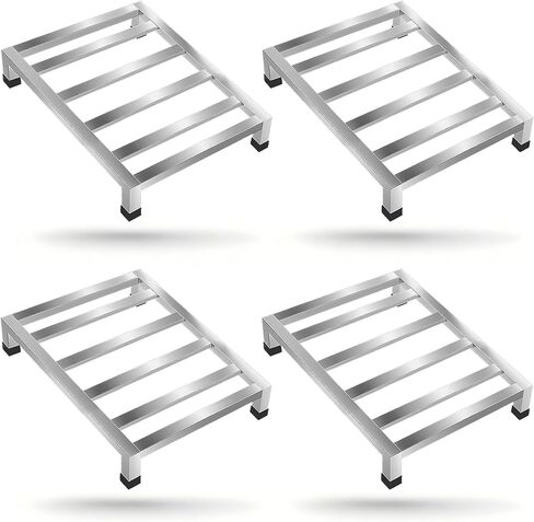 2 حزمة رف داناج ، 15.7 "x11.8" x3.5 "رفوف دناج من الفولاذ المقاوم للصدأ ، رفوف تخزين المطبخ في الطابق السفلي ، 1000 رطل السعة in Kuwait