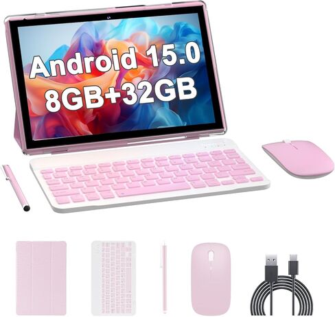 Android 15 | Tabalet with Keyboard | Tablet 10 inch | 2 in 1 Tablet in Kuwait