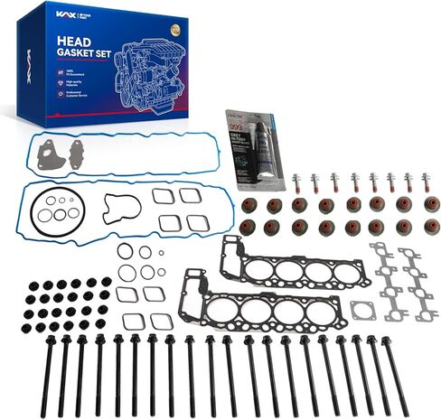 KAX HS9792PT-9 Engine Cylinder Head Gasket Set Compatible with 2004-2011Crown Victoria 2004-2008 E150 E250 F150 Heritage 2006-2011 Town 2004-2011 Grand Marquis 2002-2005 Mountaineer in Saudi Arabia