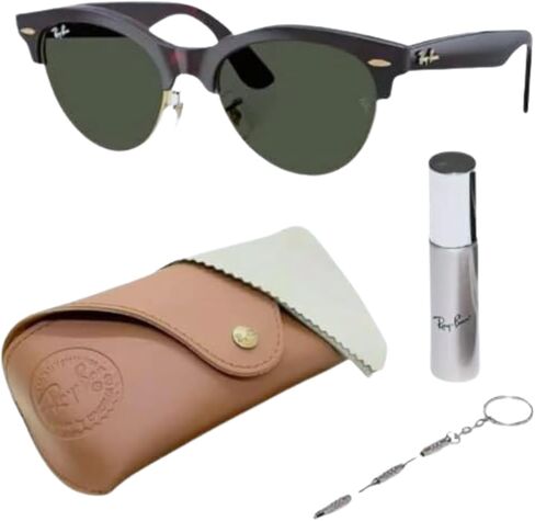 نظارات شمسية راي بان RB2341 CLUBMASTER WAY مربعة الشكل للرجال والنساء مع مجموعة نظارات RAYBAN الرسمية in Saudi Arabia