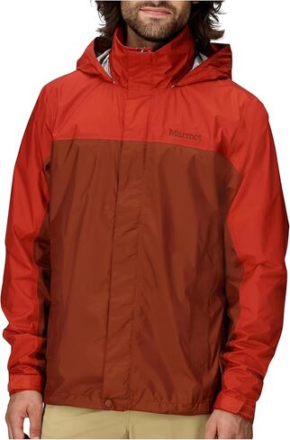 MARMOT Men's PreCip Eco Lightweight & Waterproof Rain Jacket, Shale Grey/Claystone, Medium in Saudi Arabia
