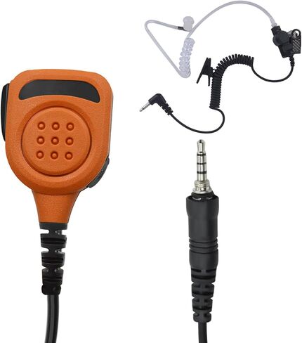Wodasen 3.5mm 1-pin مكبر صوت MIC Walkie Talkie الكتف المحمول باليد لميكروفون Yaesu Vertex VX-6 VX-6R VX-7 VX-7R FT-60R FT-65R FT5DR FT-3DR FT-70DR VX-170 EVX-S24 in Saudi Arabia