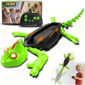Wall Climbing RC Cockroach Toy for Kids, Realistic Bug Design, Rechargeable Remote Control Toy with LED Lights, Dual Mode Floor & Wall Driving, Gift for Boys Girls Ages 3+ in Saudi Arabia
