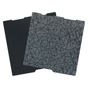 Build Plate for Kobra S1 Combo 3D Printer: Double Sided Smooth Textured PEI Build Plate Bed Spring Steel Flexible Platform 264x276mm Compatible with Anycubic Kobra S1 Combo in Kuwait