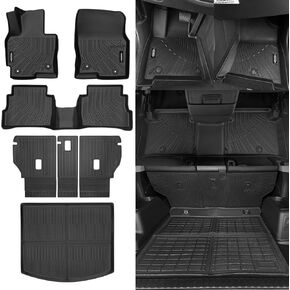 سجادات أرضية مناسبة لجميع الأحوال الجوية لـ Polaris Ranger Crew XP 1000 2019-2025 سجادات أرضية وحصيرة صندوق السيارة لـ Polaris Ranger Crew XP 1000 ملحقات حصيرة الشحن بطانة أرضية عديمة الرائحة in Kuwait