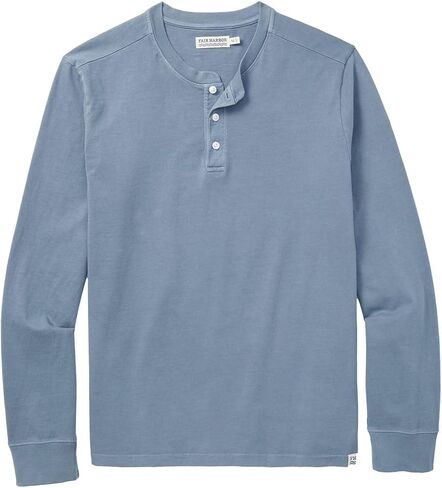 Fair Harbor The Saltaire Henley –– Men's Classic Long Sleeve Henley –– Incredibly Soft and Lightweight in Kuwait