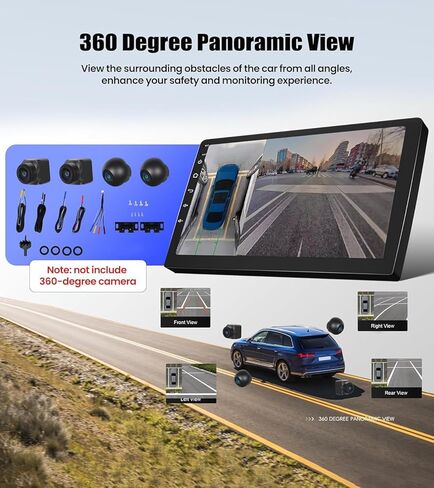 SIXWIN 2G+64G Android Car Stereo for Honda Civic 2016-2020 with Wireless Apple CarPlay Android Auto Mirror Link 9 Inch Touchscreen Honda Carplay Screen with Bluetooth FM GPS Navigation WiFi HiFi SWC in Saudi Arabia