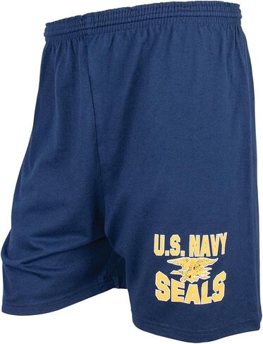 Fox Outdoor Products U.S. Navy Logo Running Shorts, Navy, 3X-Large in Kuwait