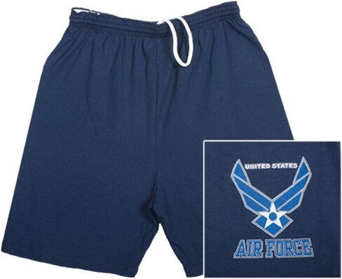 Fox Outdoor Products U.S. Navy Logo Running Shorts, Navy, 3X-Large in Kuwait
