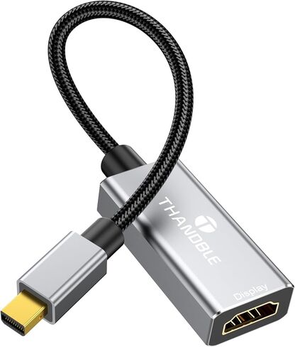 Mini DisplayPort to Dual DisplayPort Adapter for Dual Monitor Display, Thunderbolt 2 to 2 DP Female Splitter Extended Display Adapter, Compatible with MacBook Air, Mac iMac, Surface Pro, PC in Kuwait