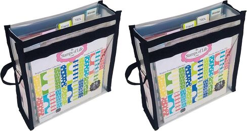 حافظة ورق توتالي تيفاني TT-SASC-PT6X6 مقاس 6 بوصة × 6 بوصة، عدد 1 (عبوة من 1)، شفاف in Kuwait