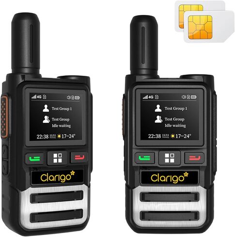Global Walkie Talkie with Lifetime Use SIM Card 4G POC Two-Way Radio IP67 Waterproof Long Range 3000 Miles 5200mAh Battery Cellular Network Radio in Saudi Arabia