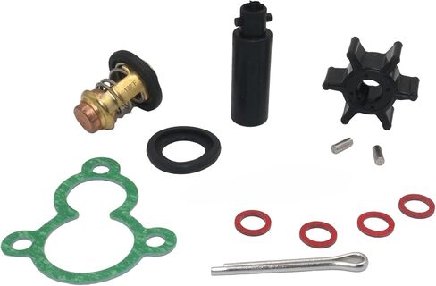 63DW0078 مجموعة خدمة الصيانة الخارجية لياماها F50H F 60A 60C 60F ث/ترموستات فلتر الوقود الزيتي استبدال 63D-W0078 18-3434 in Kuwait