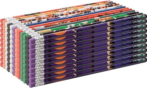 120 Pcs Christmas Pencils Bulk with Erasers, 12 Unique Xmas Themed Design for Christmas Goodies Prize Gift Favor Party Supplies in Saudi Arabia
