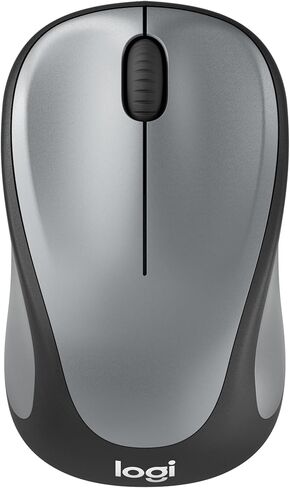 Logitech M317 اللاسلكي الماوس ، 2.4 جيجا هرتز مع مستقبل USB ، 1000 نقطة في البوصة ، تتبع بصري ، بطارية 12 شهرًا ، متوافقة مع الكمبيوتر الشخصي ، MAC ، الكمبيوتر المحمول ، Chromebook - الفولاذ الخفيف (متجدد) in Kuwait