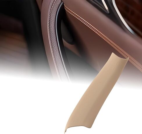 حجرة تخزين مقبض مسند الذراع للباب الأيسر باللون البيج متوافقة مع BMW X3 F25 2010-2016 X4 F26 2014-2017 غطاء جانبي للسائق صندوق تخزين حاوية مسند الذراع in Kuwait