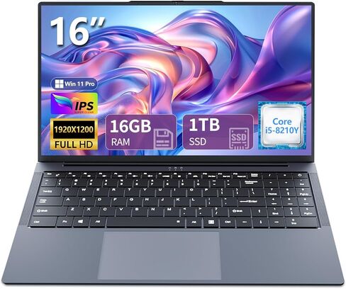 2025 17.3 Inch Laptop, 16GB DDR4 512GB SSD Gaming Laptop, Celeron N150 (4C/4T, Up to 3.6GHz) Laptop Computer, WiFi 5 BT 4.2, Backlit Keyboard, 6Hr Battery, USB 3.0, HDMI, Win 11 Pro Business Laptop in Kuwait