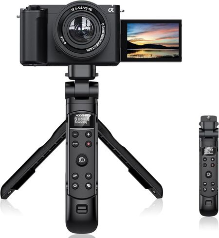 AODELAN for Nikon Camera Tripod with Rechargeable Wireless Shutter Release,Shooting Grip Remote Control Handle for P1000,P950,B600,A1000,Z6 II,Z30,Z50,Z5,Z7 II,Z fc,Z f,Z6 III,Z50 II,P1100,Z5II(White) in Saudi Arabia