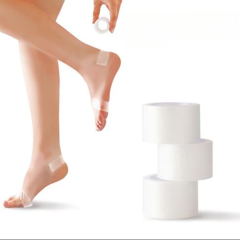 Transparent Invisible Anti-Friction Shoe Insert, High Heels Heel, Shoes Toe Anti-Wear, Heel Wear Foot Sticker（ 1 roll can be Used About 200 Times） in Saudi Arabia