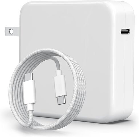 MAC Book Pro Charger 61W USB C Actarger Power Adapter متوافق مع MacBook Pro 13 بوصة/12 بوصة ، 2021 ، 2020 ، 2019 ، 2018 ، 2017 ، 2016 لكتاب Mac ، MacBook Air 13/12 بوصة ، نوع C in Kuwait