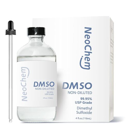 Dimethyl Sulfoxide (DMSO) 99.95% Pure Liquid |8 oz. DMSO Pharma Grade Non-diluted | Undiluted & Odorless, Contained in Premium Glass Bottle in Saudi Arabia